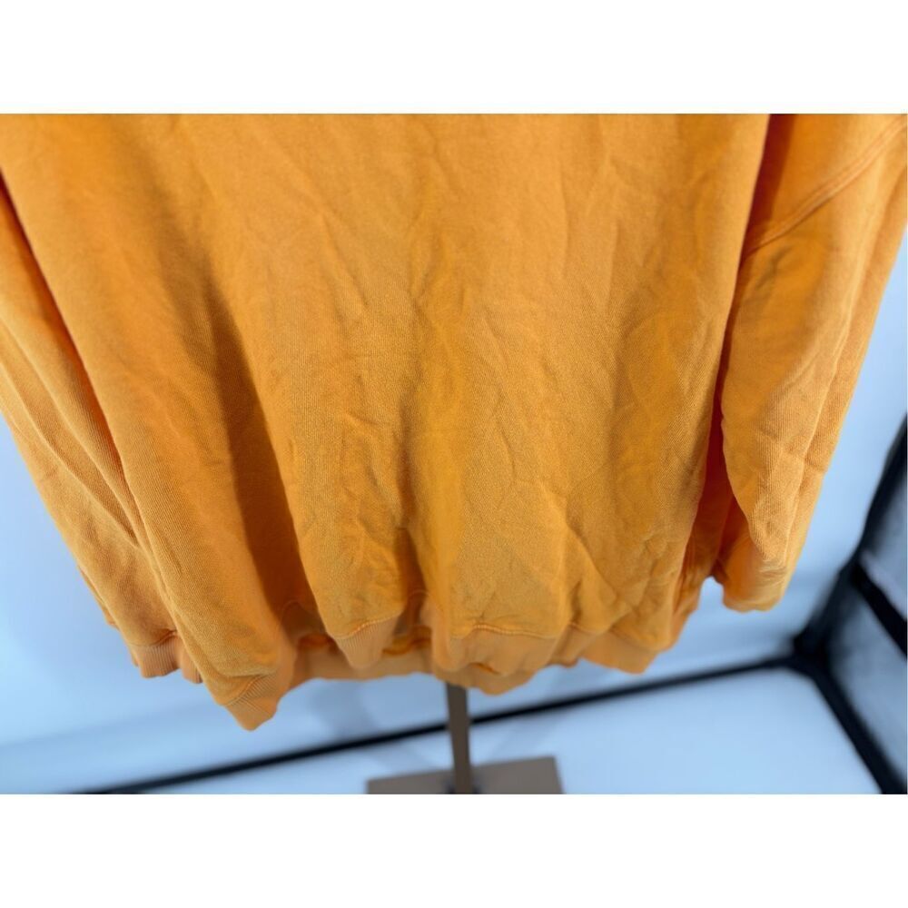 Aerie yellow orange women’s sweatshirt size medium 100% cotton - Picture 11 of 12